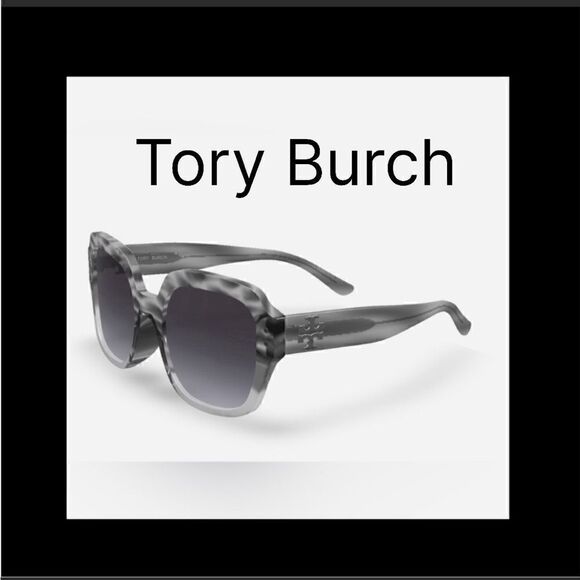 Tory Burch TY7143U Sunglasses 17858G-56 -, Dk Lt Grey Gradient TY7143U-1… - Picture 1 of 6